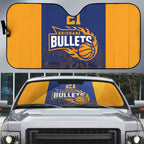Basketball Custom Brisbane Auto Sun Shade Simple Australian Dot Art - Aussie Hoodie