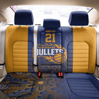 Basketball Custom Brisbane Back Car Seat Cover Simple Australian Dot Art - Aussie Hoodie
