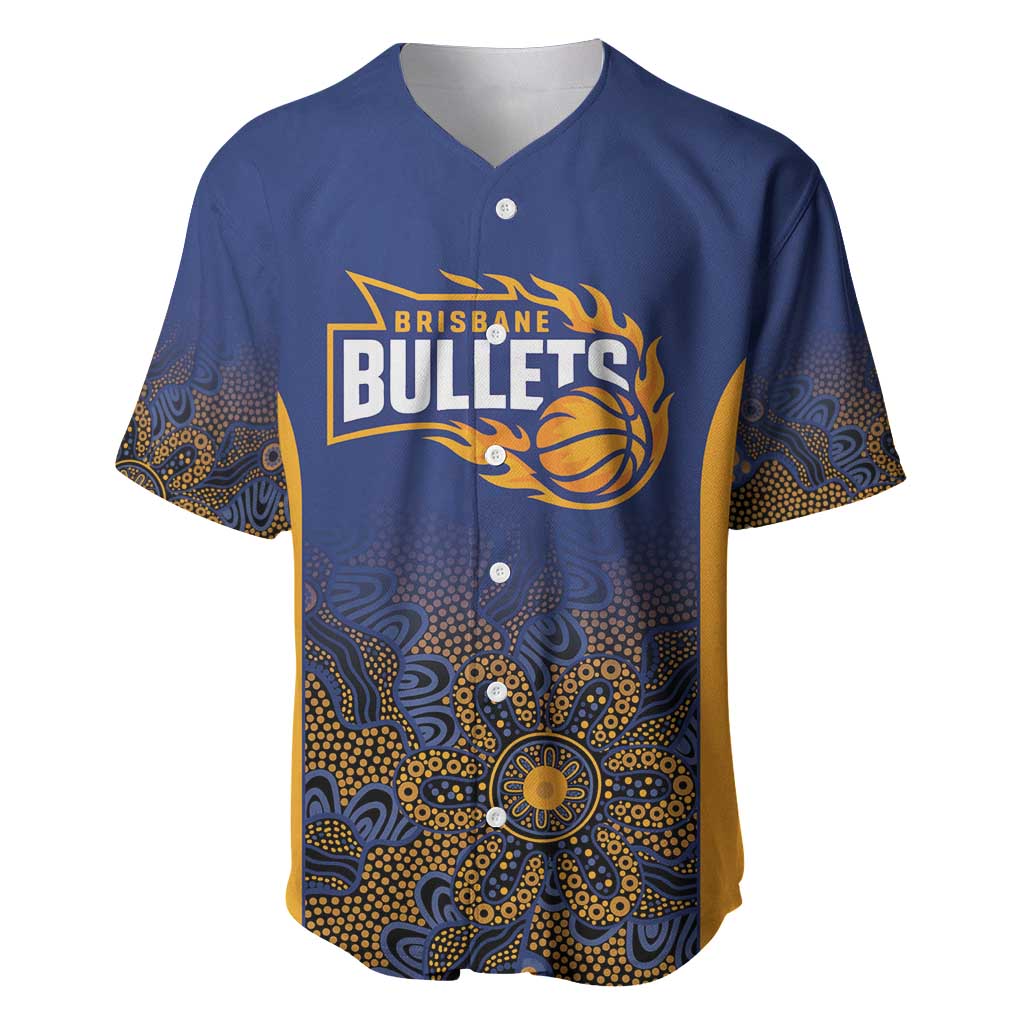 Basketball Custom Brisbane Baseball Jersey Simple Australian Dot Art - Aussie Hoodie
