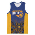 Basketball Custom Brisbane Basketball Jersey Simple Australian Dot Art - Aussie Hoodie
