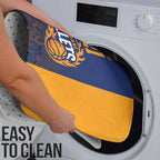Basketball Custom Brisbane Bathroom Set Simple Australian Dot Art - Aussie Hoodie