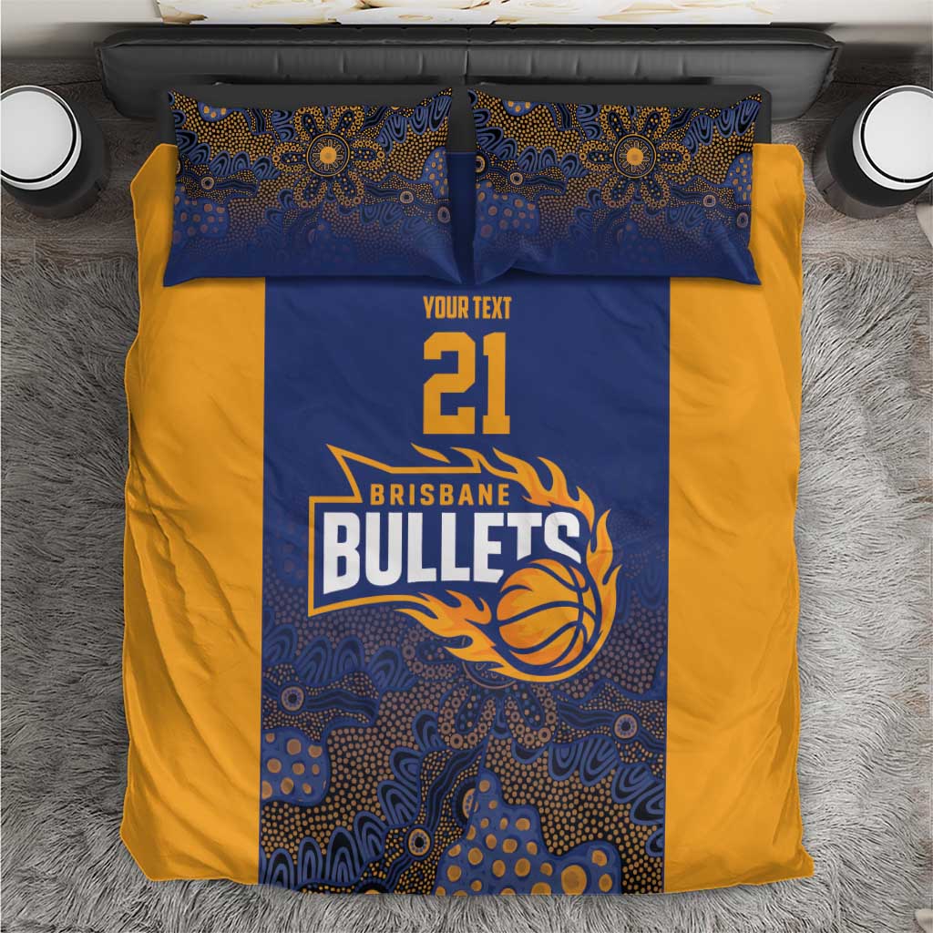 Basketball Custom Brisbane Bedding Set Simple Australian Dot Art - Aussie Hoodie