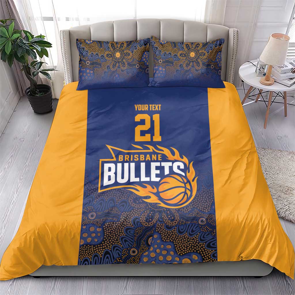Basketball Custom Brisbane Bedding Set Simple Australian Dot Art - Aussie Hoodie