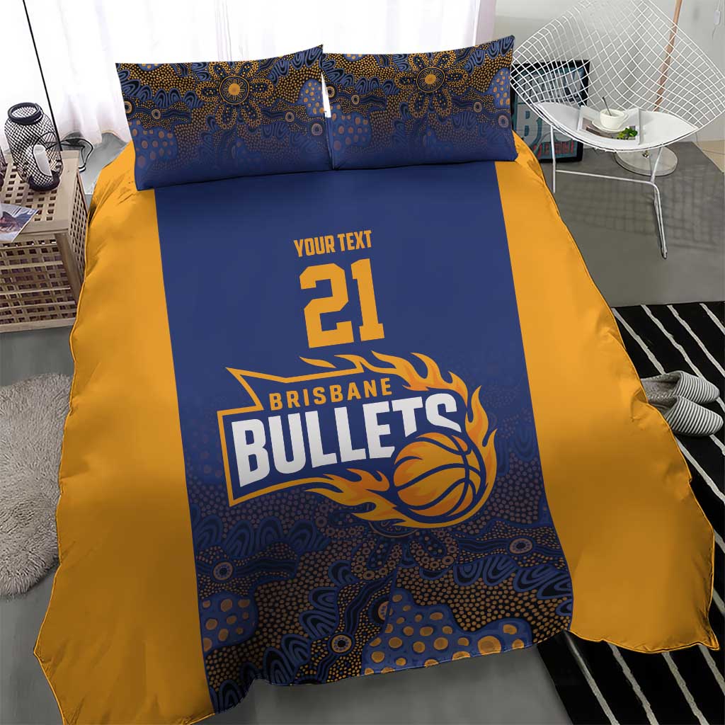 Basketball Custom Brisbane Bedding Set Simple Australian Dot Art - Aussie Hoodie