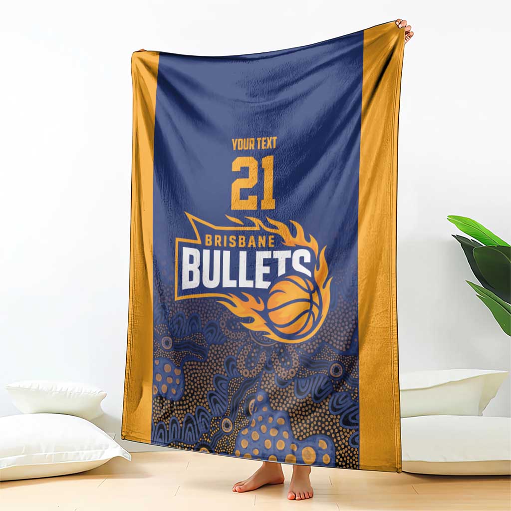 Basketball Custom Brisbane Blanket Simple Australian Dot Art - Aussie Hoodie