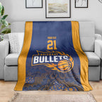 Basketball Custom Brisbane Blanket Simple Australian Dot Art - Aussie Hoodie