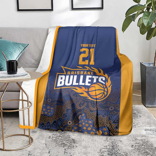 Basketball Custom Brisbane Blanket Simple Australian Dot Art - Aussie Hoodie
