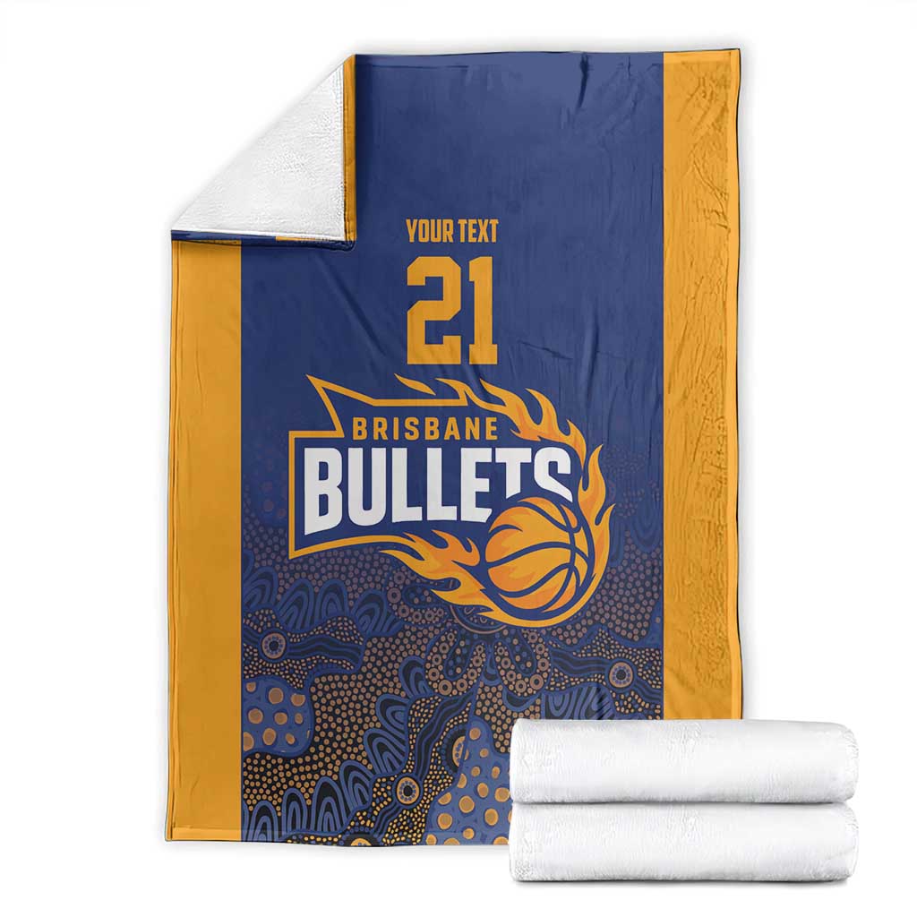 Basketball Custom Brisbane Blanket Simple Australian Dot Art - Aussie Hoodie