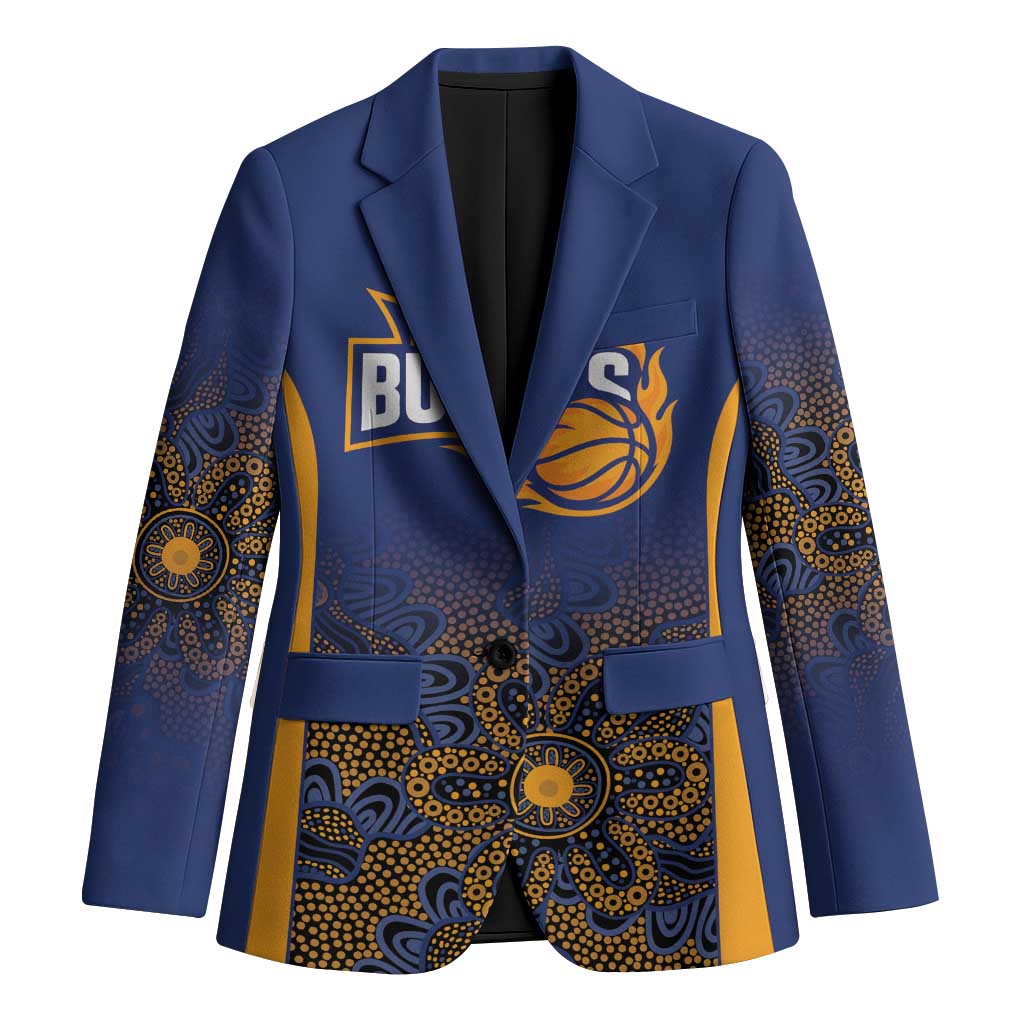 Basketball Custom Brisbane Blazer Simple Australian Dot Art - Aussie Hoodie