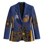 Basketball Custom Brisbane Blazer Simple Australian Dot Art - Aussie Hoodie