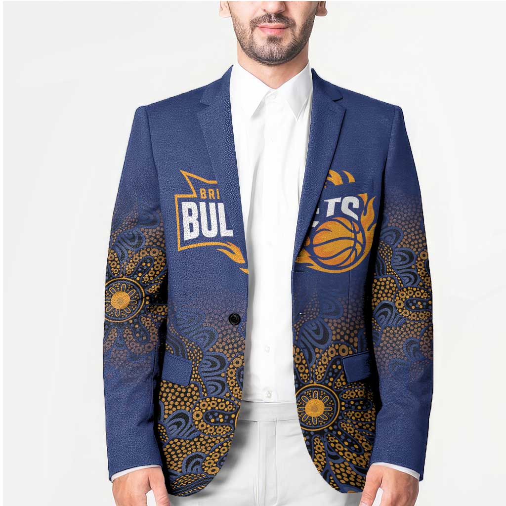 Basketball Custom Brisbane Blazer Simple Australian Dot Art - Aussie Hoodie
