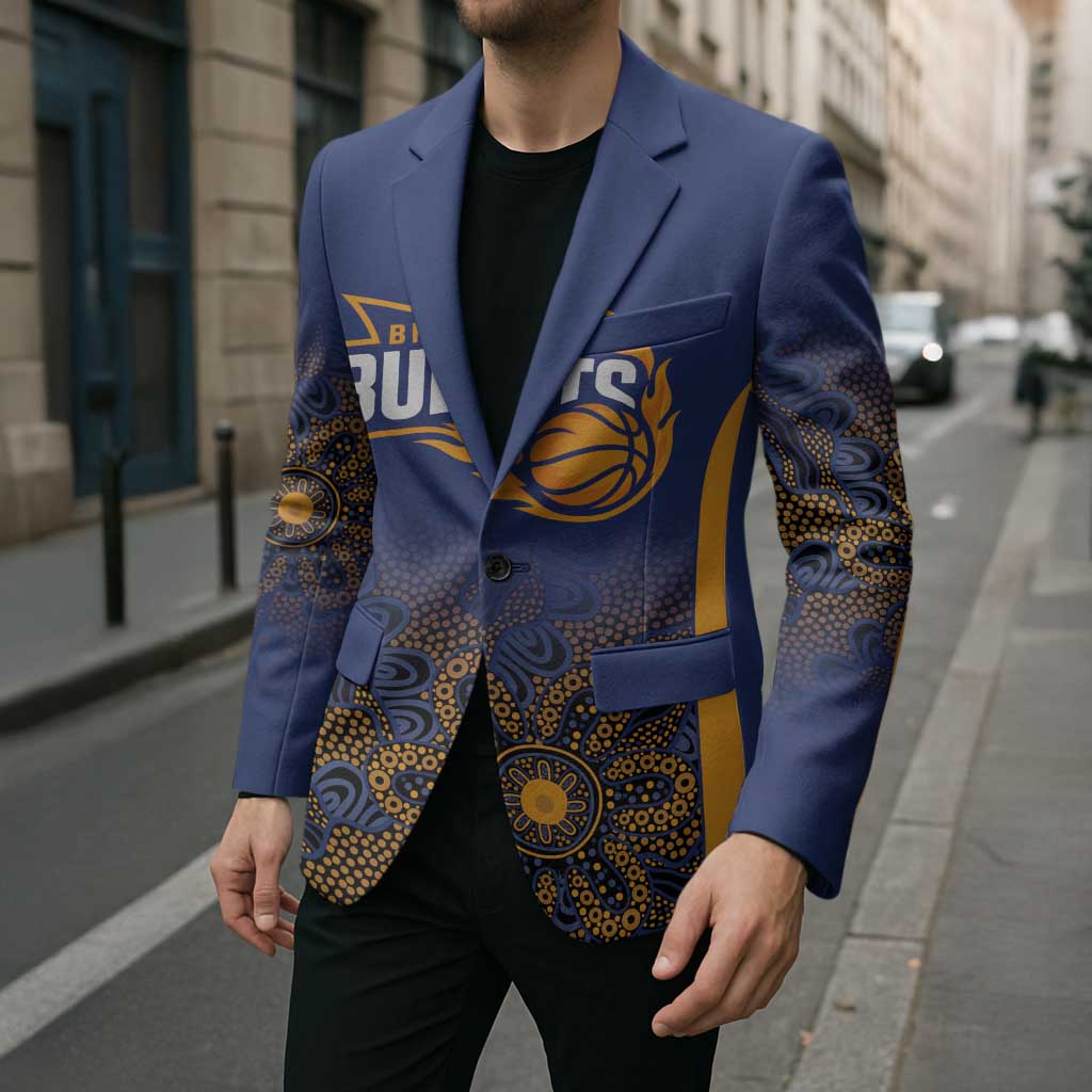 Basketball Custom Brisbane Blazer Simple Australian Dot Art - Aussie Hoodie