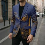 Basketball Custom Brisbane Blazer Simple Australian Dot Art - Aussie Hoodie