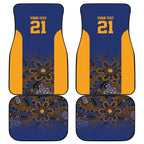 Basketball Custom Brisbane Car Mats Simple Australian Dot Art - Aussie Hoodie