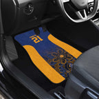 Basketball Custom Brisbane Car Mats Simple Australian Dot Art - Aussie Hoodie