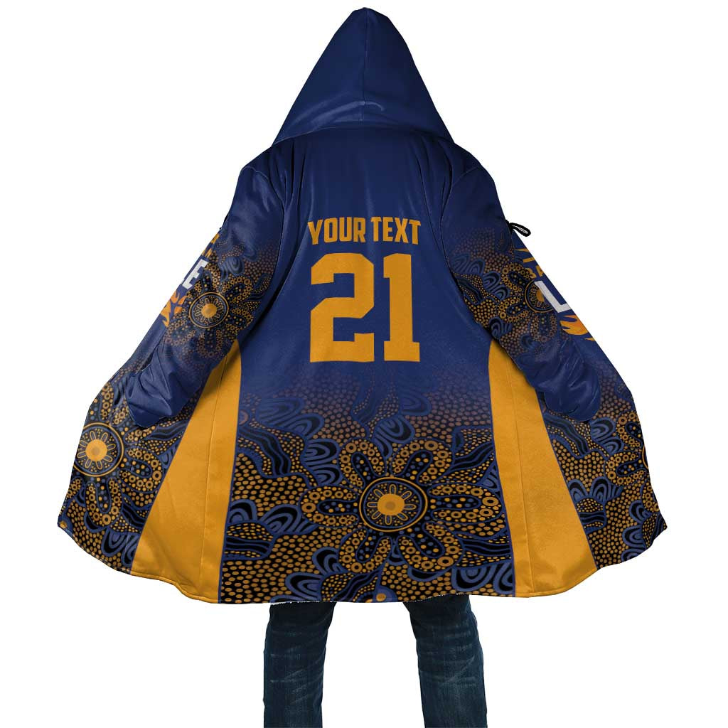 Basketball Custom Brisbane Cloak Simple Australian Dot Art - Aussie Hoodie