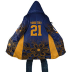 Basketball Custom Brisbane Cloak Simple Australian Dot Art - Aussie Hoodie