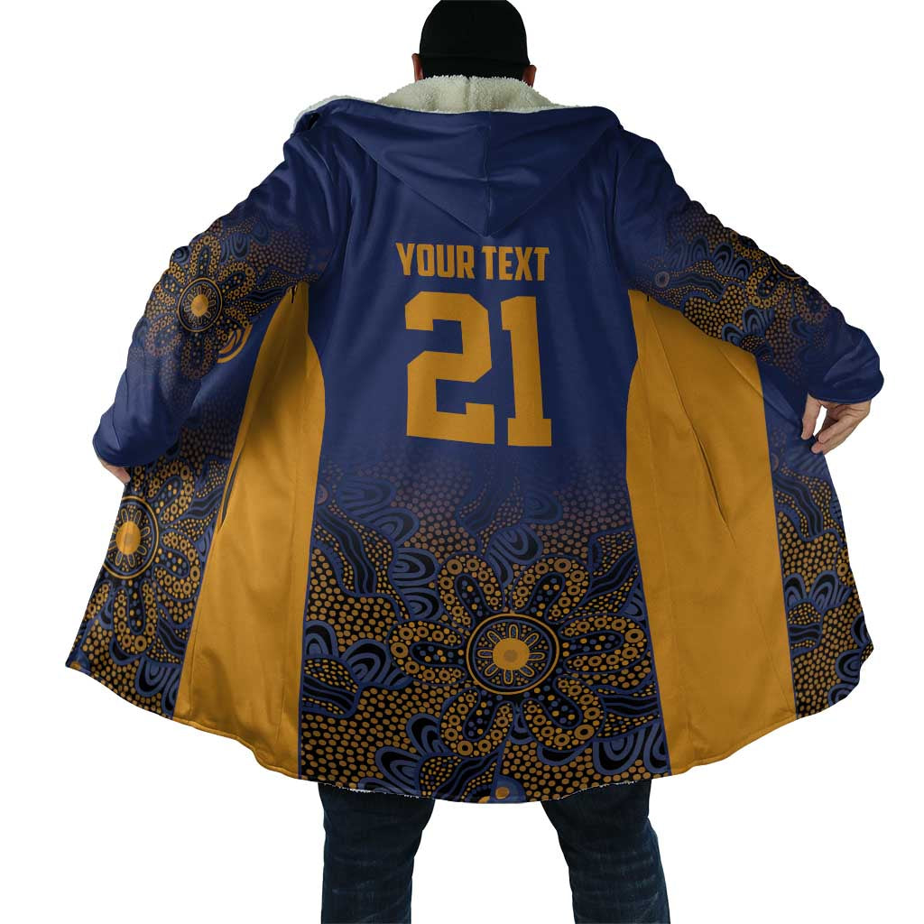 Basketball Custom Brisbane Cloak Simple Australian Dot Art - Aussie Hoodie