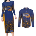 Basketball Custom Brisbane Couples Matching Long Sleeve Bodycon Dress and Long Sleeve Button Shirt Simple Australian Dot Art - Aussie Hoodie