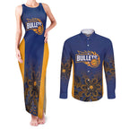 Basketball Custom Brisbane Couples Matching Tank Maxi Dress and Long Sleeve Button Shirt Simple Australian Dot Art - Aussie Hoodie