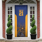 Basketball Custom Brisbane Door Cover Simple Australian Dot Art - Aussie Hoodie