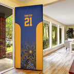 Basketball Custom Brisbane Door Cover Simple Australian Dot Art - Aussie Hoodie