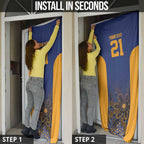 Basketball Custom Brisbane Door Cover Simple Australian Dot Art - Aussie Hoodie