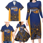 Basketball Custom Brisbane Family Matching Long Sleeve Bodycon Dress and Hawaiian Shirt Simple Australian Dot Art - Aussie Hoodie