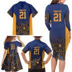 Basketball Custom Brisbane Family Matching Long Sleeve Bodycon Dress and Hawaiian Shirt Simple Australian Dot Art - Aussie Hoodie