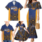 Basketball Custom Brisbane Family Matching Mermaid Dress and Hawaiian Shirt Simple Australian Dot Art - Aussie Hoodie