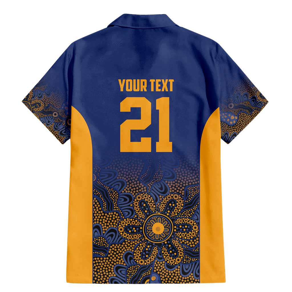 Basketball Custom Brisbane Family Matching Mermaid Dress and Hawaiian Shirt Simple Australian Dot Art - Aussie Hoodie