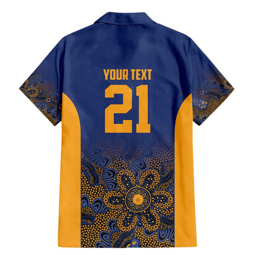 Basketball Custom Brisbane Family Matching Mermaid Dress and Hawaiian Shirt Simple Australian Dot Art - Aussie Hoodie