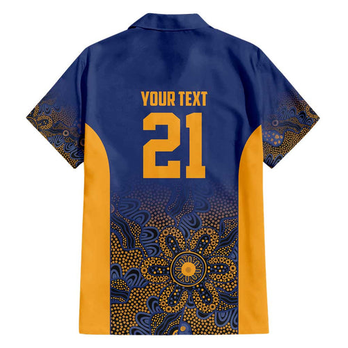Basketball Custom Brisbane Family Matching Short Sleeve Bodycon Dress and Hawaiian Shirt Simple Australian Dot Art - Aussie Hoodie
