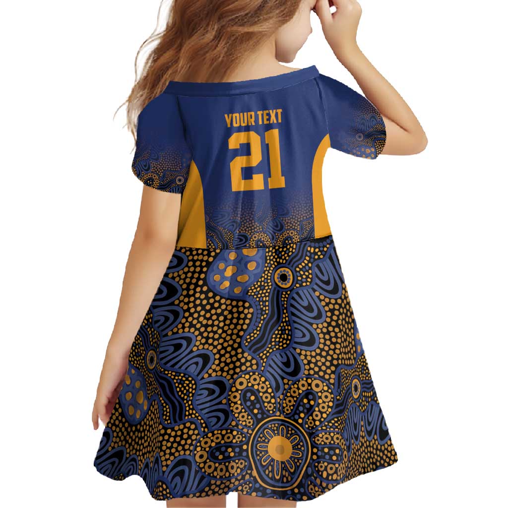 Basketball Custom Brisbane Family Matching Summer Maxi Dress and Hawaiian Shirt Simple Australian Dot Art - Aussie Hoodie