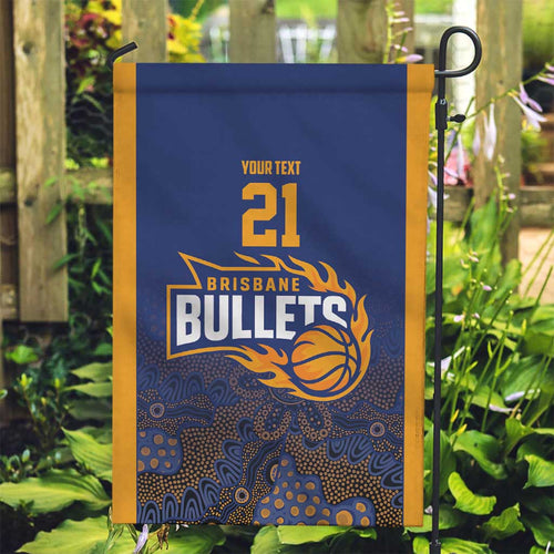 Basketball Custom Brisbane Garden Flag Simple Australian Dot Art - Aussie Hoodie