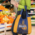 Basketball Custom Brisbane Grocery Bag Simple Australian Dot Art - Aussie Hoodie