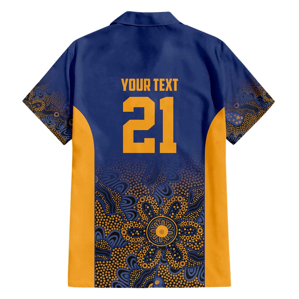 Basketball Custom Brisbane Hawaiian Shirt Simple Australian Dot Art - Aussie Hoodie