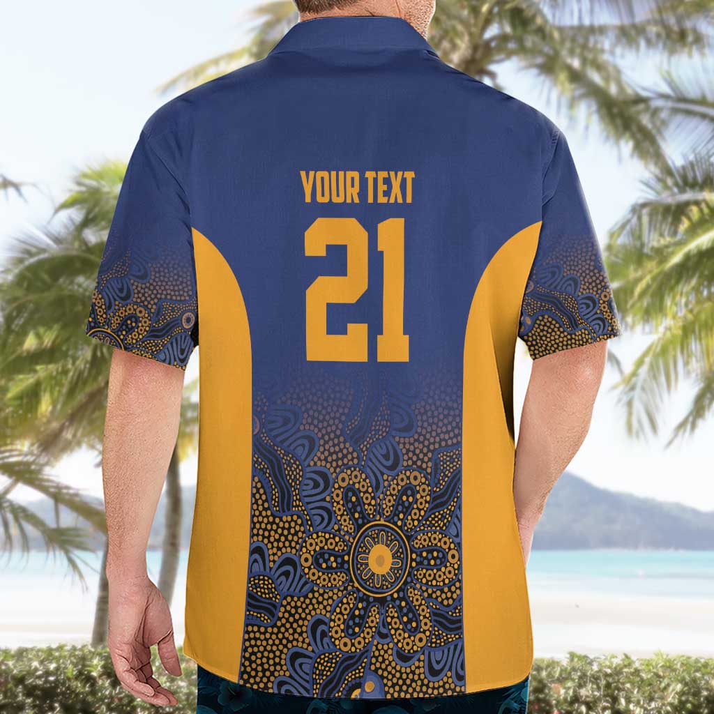 Basketball Custom Brisbane Hawaiian Shirt Simple Australian Dot Art - Aussie Hoodie