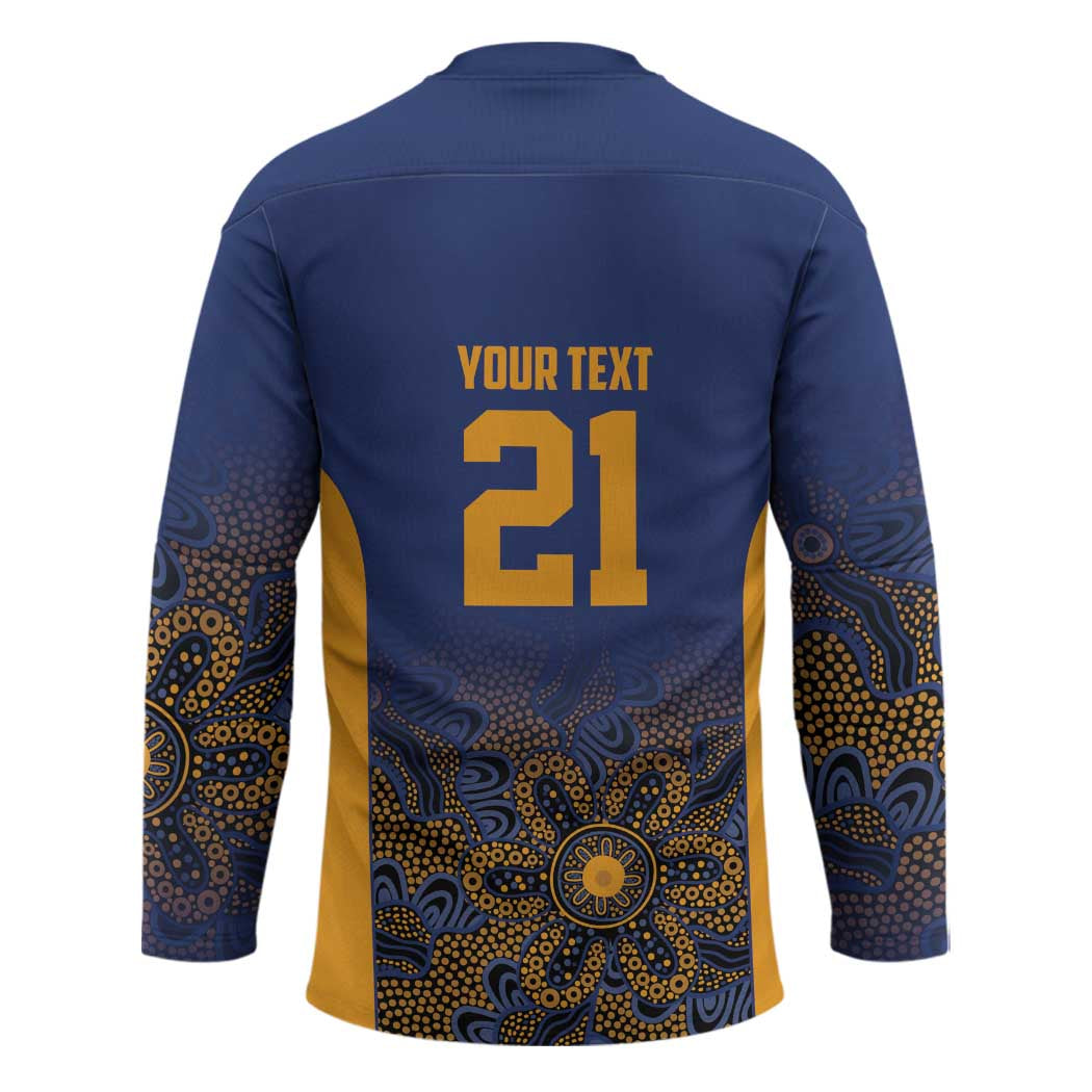 Basketball Custom Brisbane Hockey Jersey Simple Australian Dot Art - Aussie Hoodie