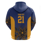Basketball Custom Brisbane Hoodie Simple Australian Dot Art - Aussie Hoodie