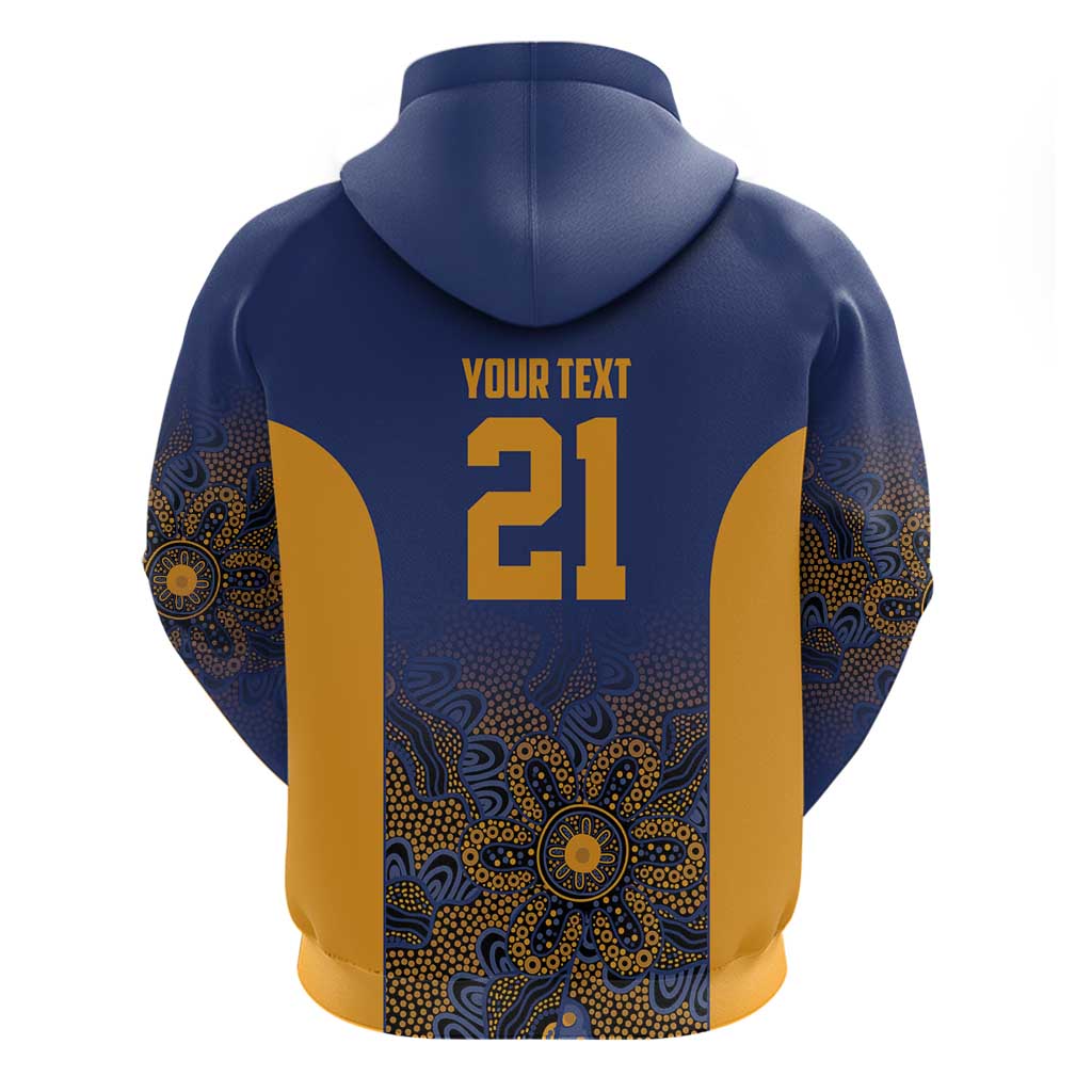 Basketball Custom Brisbane Hoodie Simple Australian Dot Art - Aussie Hoodie