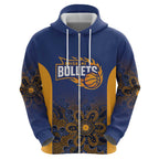 Basketball Custom Brisbane Hoodie Simple Australian Dot Art - Aussie Hoodie