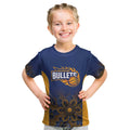 Basketball Custom Brisbane Kid T Shirt Simple Australian Dot Art - Aussie Hoodie