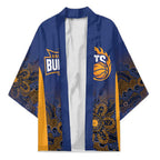 Basketball Custom Brisbane Kimono Simple Australian Dot Art - Aussie Hoodie