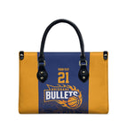 Basketball Custom Brisbane Leather Bag Simple Australian Dot Art - Aussie Hoodie