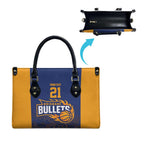 Basketball Custom Brisbane Leather Bag Simple Australian Dot Art - Aussie Hoodie