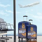 Basketball Custom Brisbane Luggage Cover Simple Australian Dot Art - Aussie Hoodie