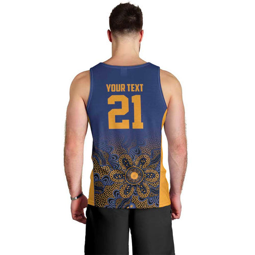 Basketball Custom Brisbane Men Tank Top Simple Australian Dot Art - Aussie Hoodie
