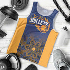 Basketball Custom Brisbane Men Tank Top Simple Australian Dot Art - Aussie Hoodie