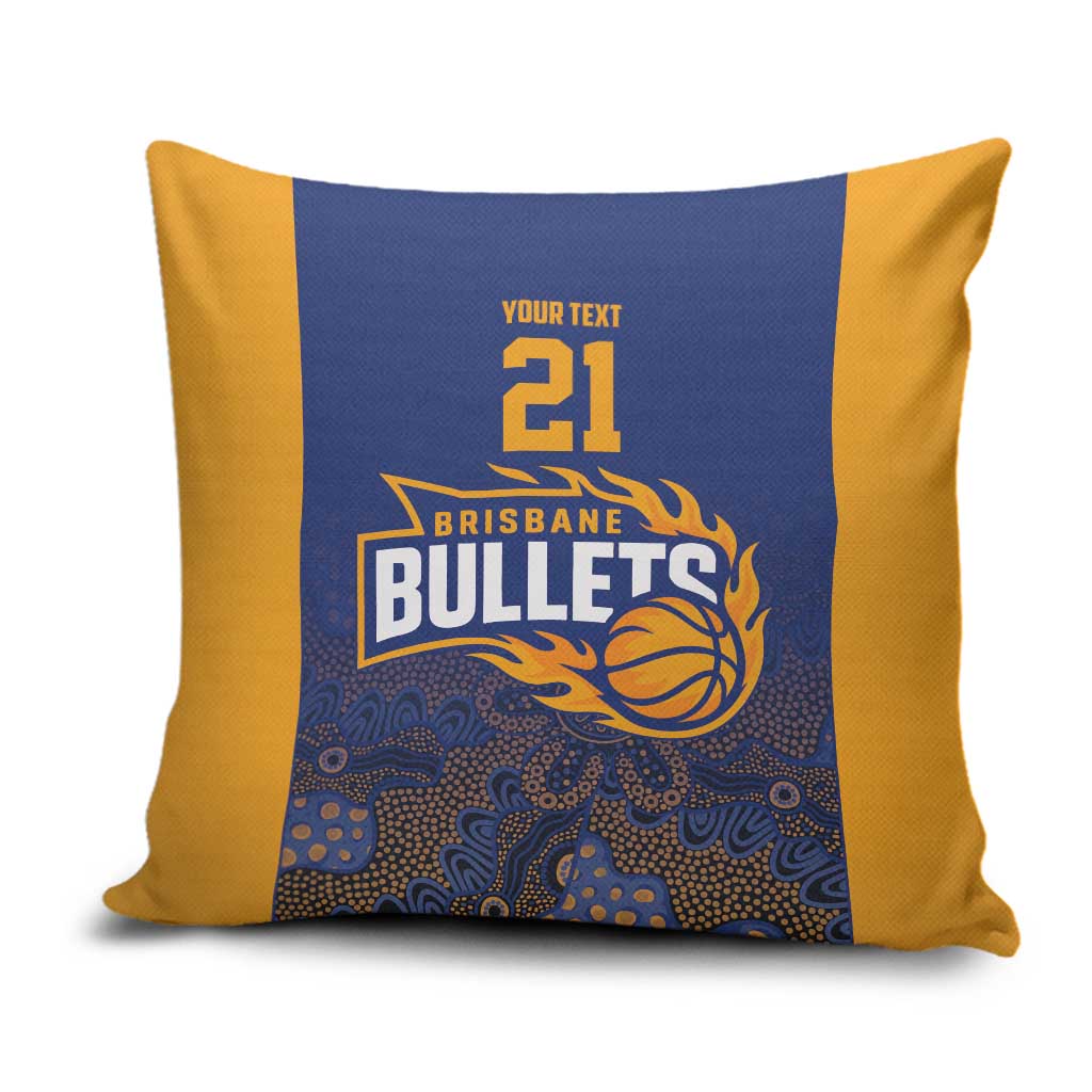 Basketball Custom Brisbane Pillow Cover Simple Australian Dot Art - Aussie Hoodie